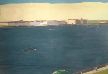 De rivier de Neva, 1934